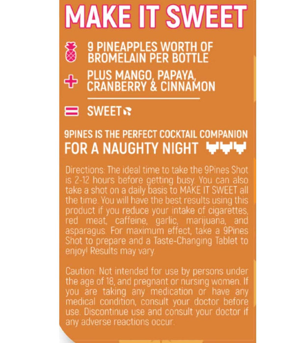 Sugar Splash 9Pines Self Sweetener For Oral Sex