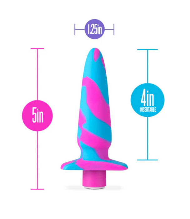 Vibrotize Silicone Vibrating Butt Plug