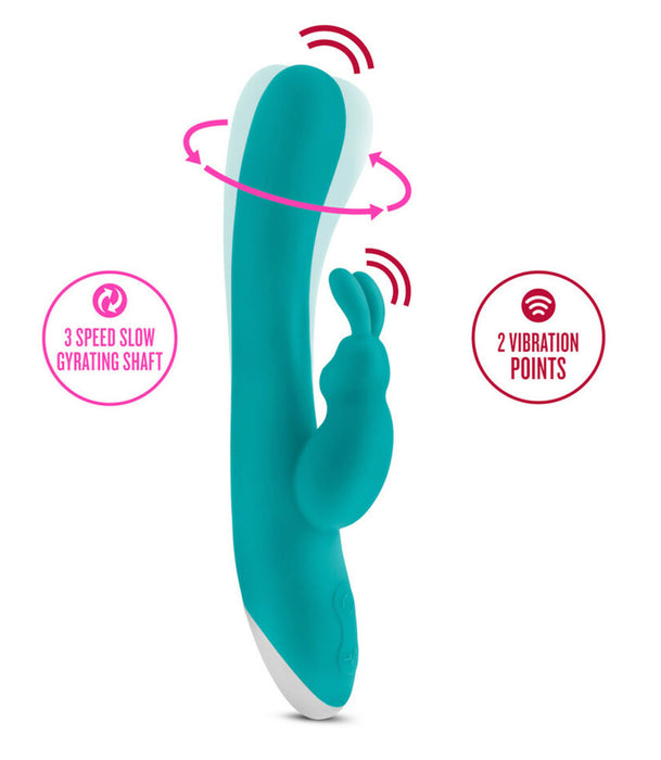 Hop Rave Rabbit Dual Vibrator