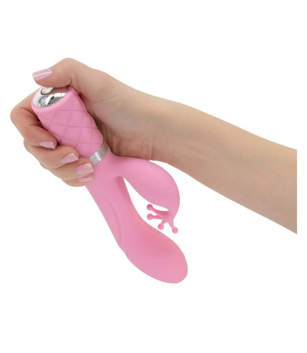 Kinky Dual Vibrator | Rabbit Style | Body Safe & Nontoxic Kinky Dual Vibrator | Rabbit Style | Body Safe & Nontoxic