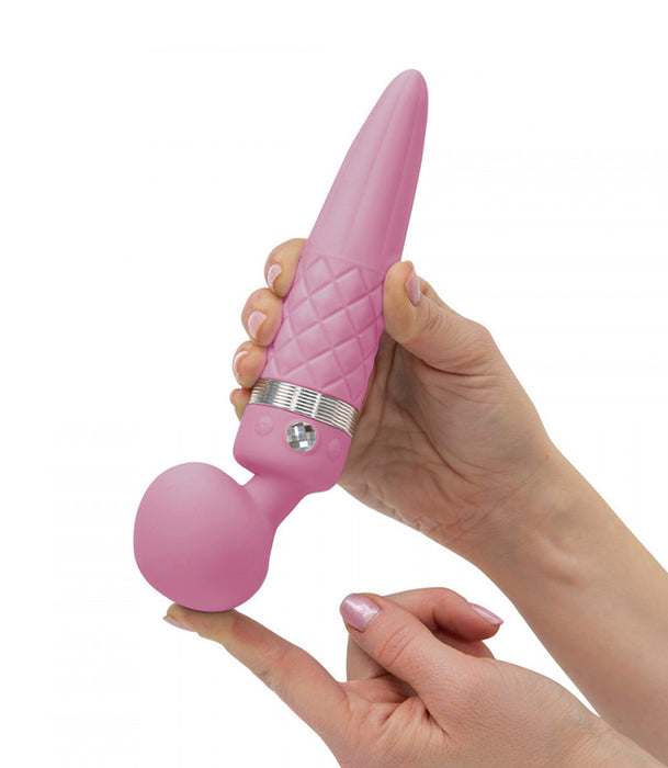 Sultry Vibrating Wand & Dildo