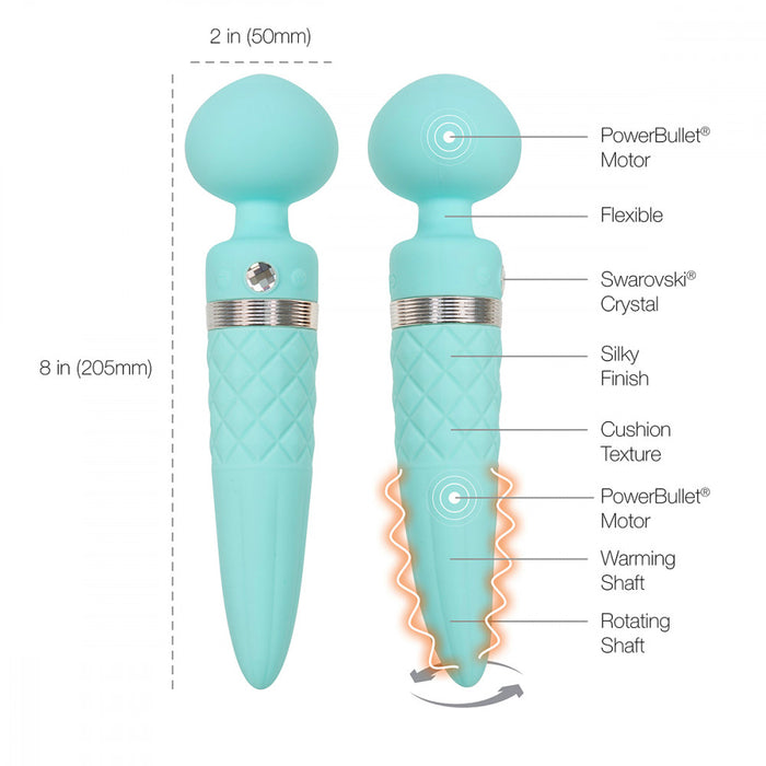 Sultry Rotating Warming Vibrator Wand & Dildo | Sale & Reviews Sultry Rotating Warming Vibrator Wand & Dildo | Sale & Reviews