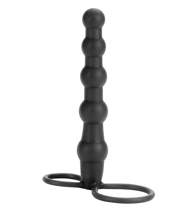 Beaded Dual Penetrator Strap-On