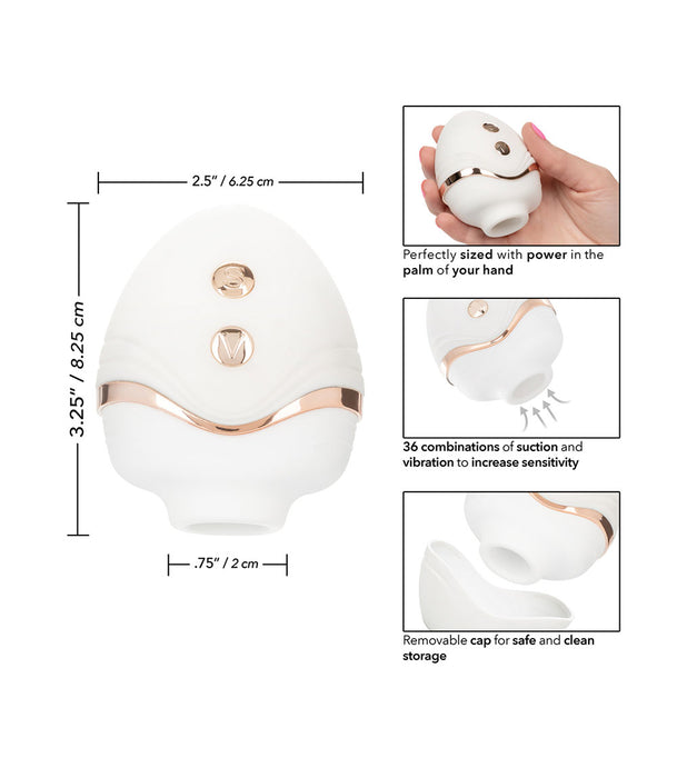 Palm Pleasure Goddess Suction Vibrator