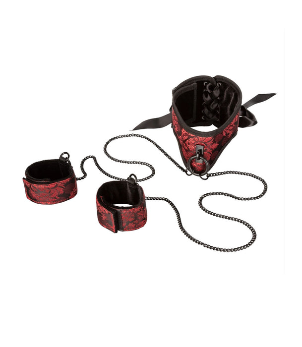 Scandal Posture Collar With Cuffs