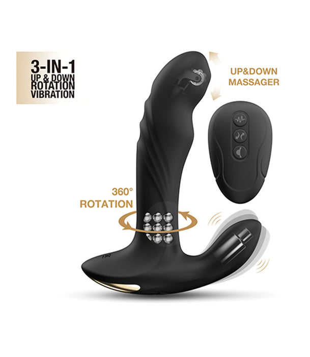 P-Joy Double Action Prostate Vibrator | Body Safe Sex Toys P-Joy Double Action Prostate Vibrator | Body Safe Sex Toys