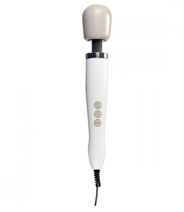 White Doxy Wand Vibrator Extra Power