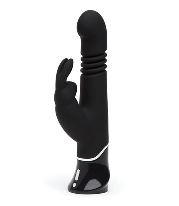 Greedy Girl Thrusting G-Spot Rabbit Vibrator