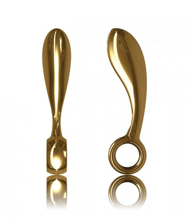 Side View Lelo Earl 24K Gold Anal Plug