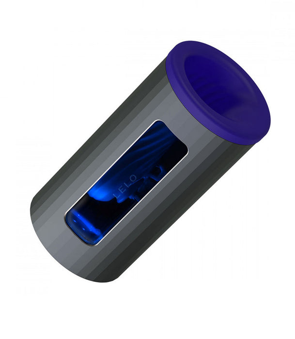 Blue Lelo F1S V2 Male Vibrator Tilted