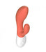 Coral Red Lelo Ina 3 Dual Vibrator Top View
