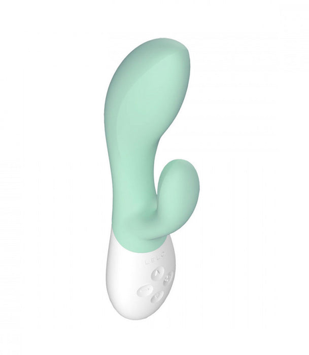 Seaweed Green Lelo Ina 3 Dual Vibrator Top View