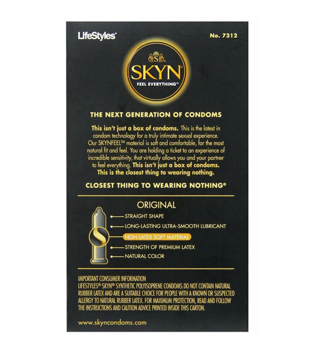 Latex-Free Polyisoprene Lifestyles Skyn 12 Pack