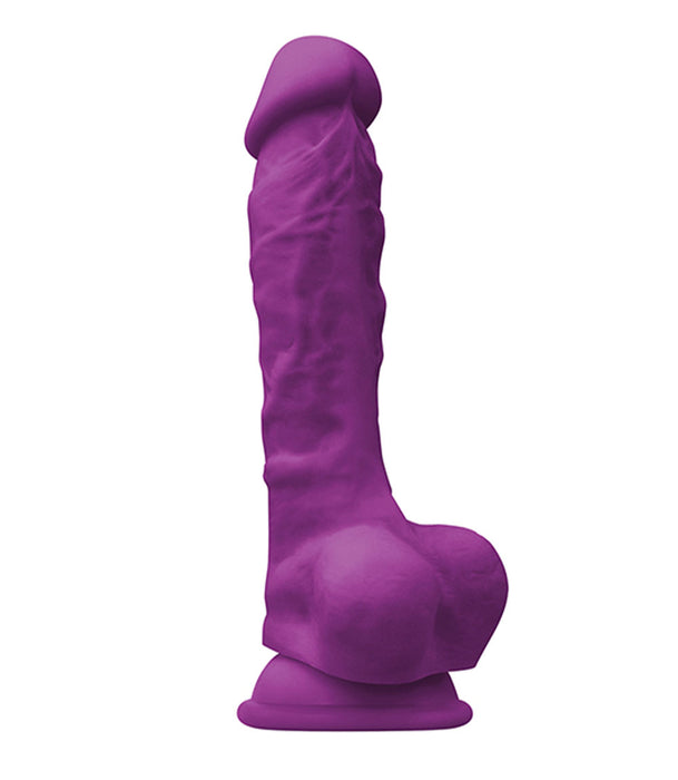 Colours Pleasures 7" Dildo With Testicles
