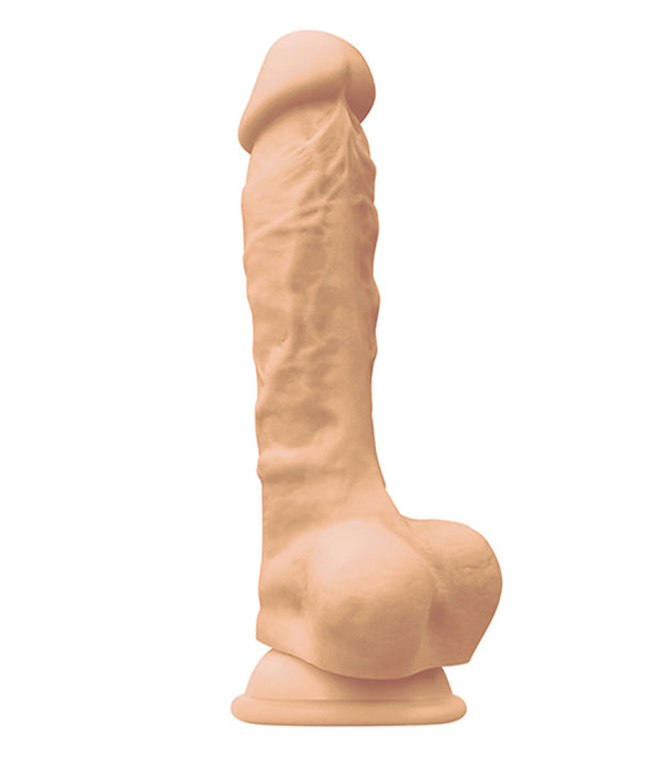 Colours Pleasures 7" Dildo With Testicles