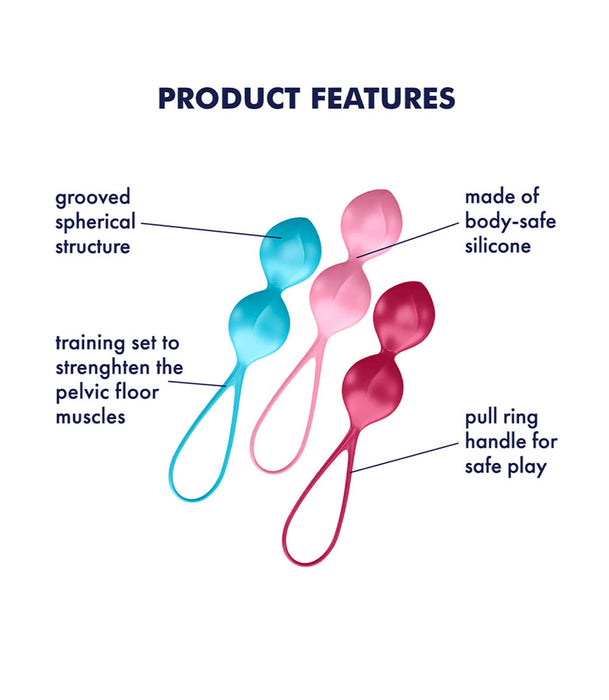 V Balls Kegel Training Set