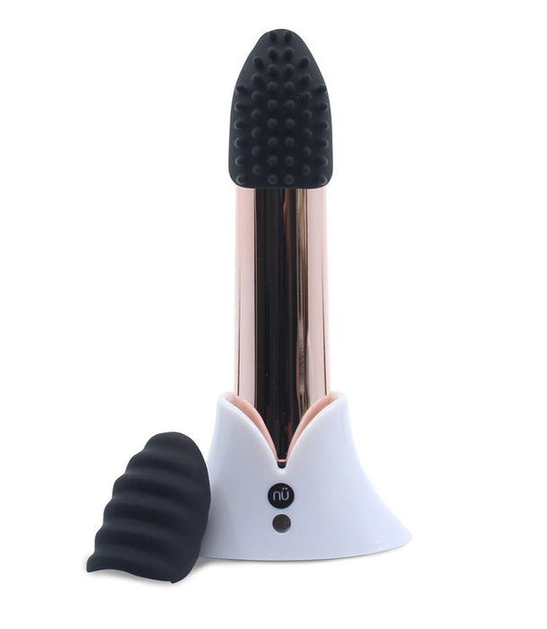 Rose Gold Sensuelle Point Plus Bullet On Stand