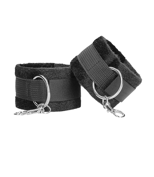 Faux Fur Velcro Wrist & Ankle Cuffs
