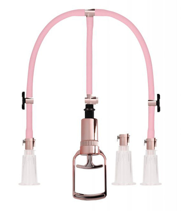 Rose Gold Clitoral & Nipple Pump Set