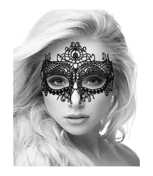 Black & White Lace Eye Mask