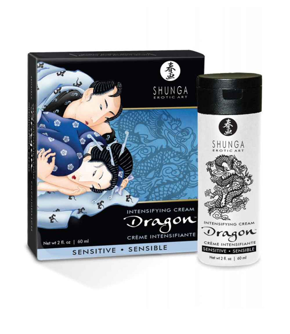 Shunga Dragon Sensitive Intensifying Cream | Natural Extracts & Herbs