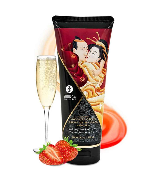 Shunga Kissable Massage Creams - Flavored