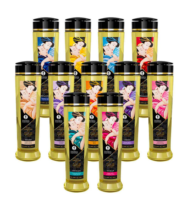 Shunga Erotic Massage Oils - Intoxicating Fragrances