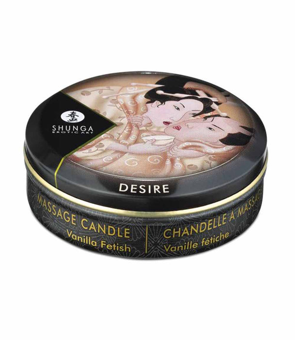 Shunga Desire Mini Massage Candle - Vanilla