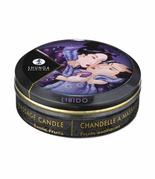 Shunga Libido Mini Massage Candle - Exotic Fruits