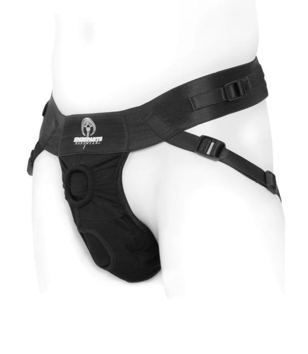 SpareParts Deuce Harness: Double Holes & Penis Friendly