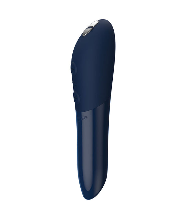 Blue We-Vibe Tango X Bullet Vibrator Side View