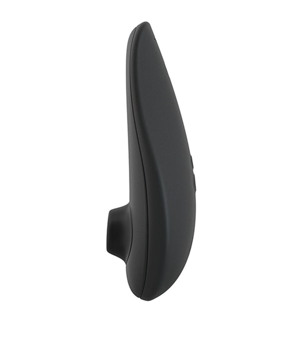 Black Womanizer Classic 2 Clitoral Stimulator Side View