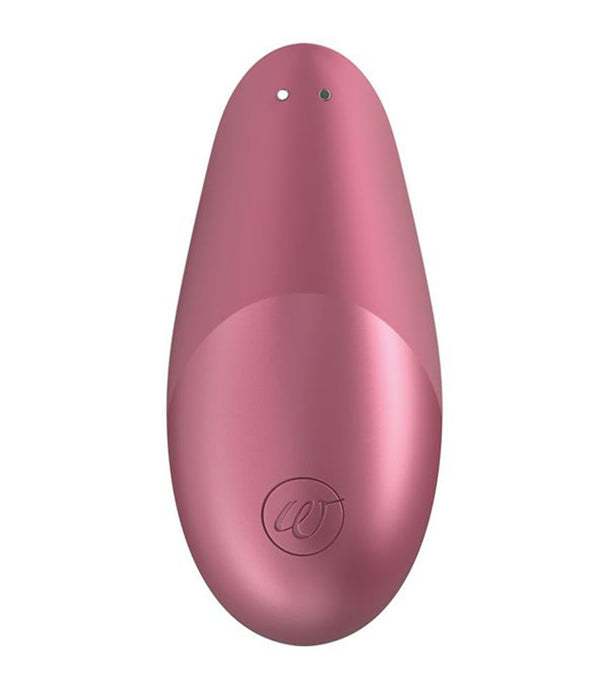 Back View Pink Rose Womanizer Liberty Clitoral Stimulator