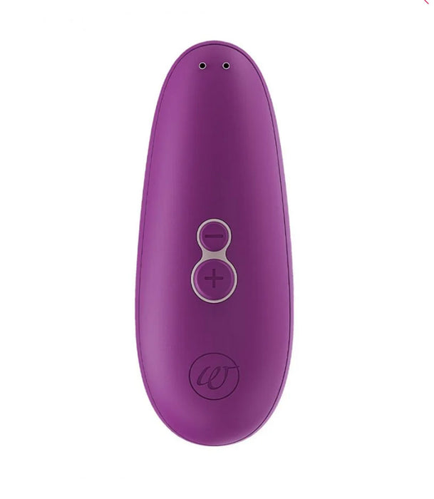 Violet Womanizer Starlet 3 Clitoral Stimulator Back View