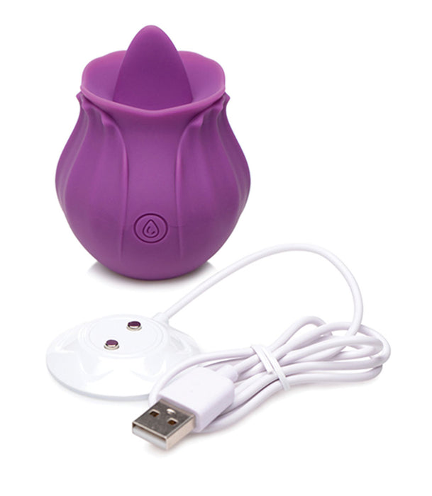 Bloomgasm Wild Violet 10X Licking Stimulator