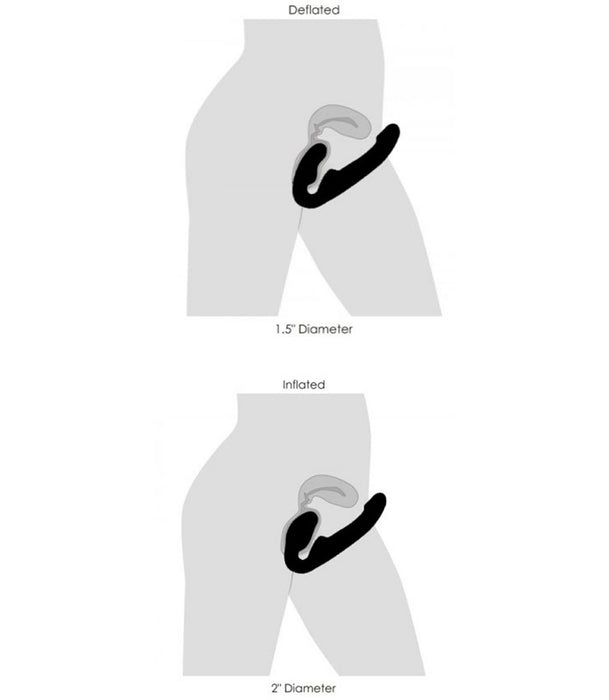 Swirl Vibrating Strapless Strap On | Body Safe Sex Toys Swirl Vibrating Strapless Strap On | Body Safe Sex Toys